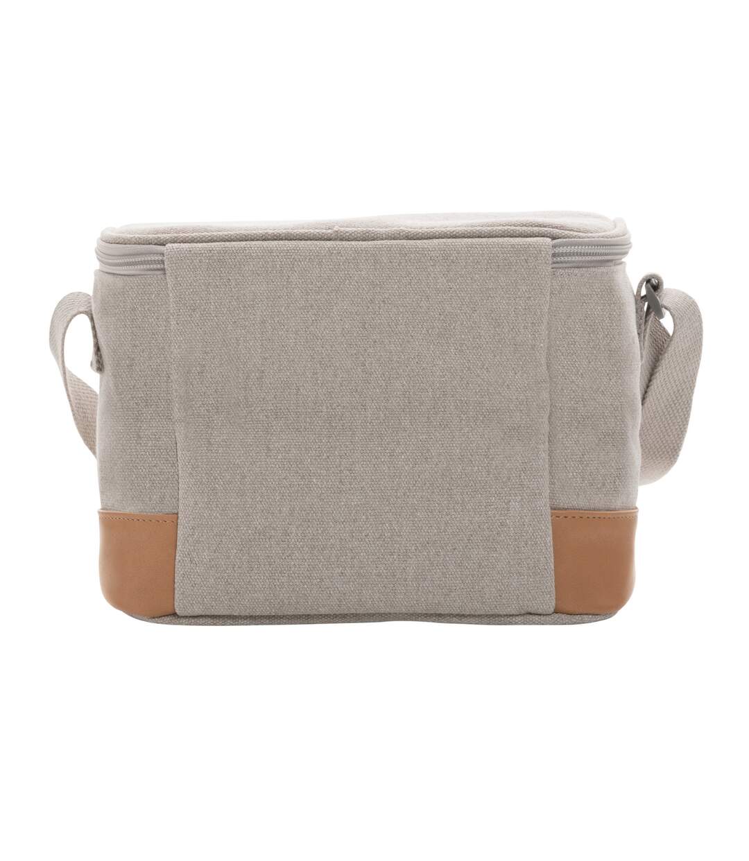6l recycled canvas cooler bag one size grey XD Collection-2