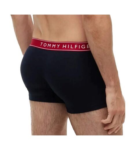 X3 boxers noir/rouge homme tommy hilfiger trunk