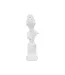 Statuette Buste Femme Déco Terrence 35cm Blanc-2