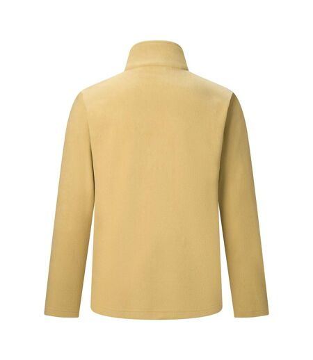 Great Outdoors Mens Thompson Half Zip Fleece Top Desert Beige Regatta