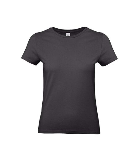 Womens/ladies #e190 T-shirt Used Black B&C