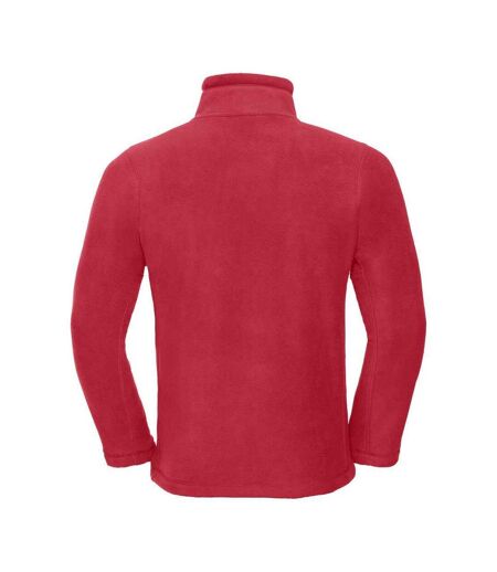 Russell Mens Outdoor Fleece Jacket (Classic Red)