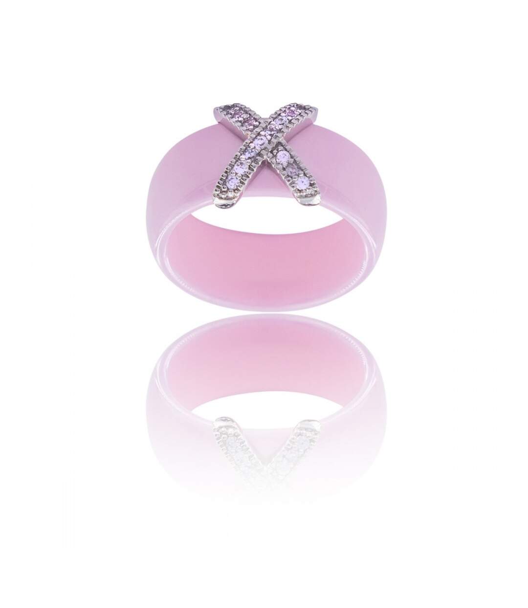 Coffret avec Bague pour Femme Céramique Ornée Zirconium-1