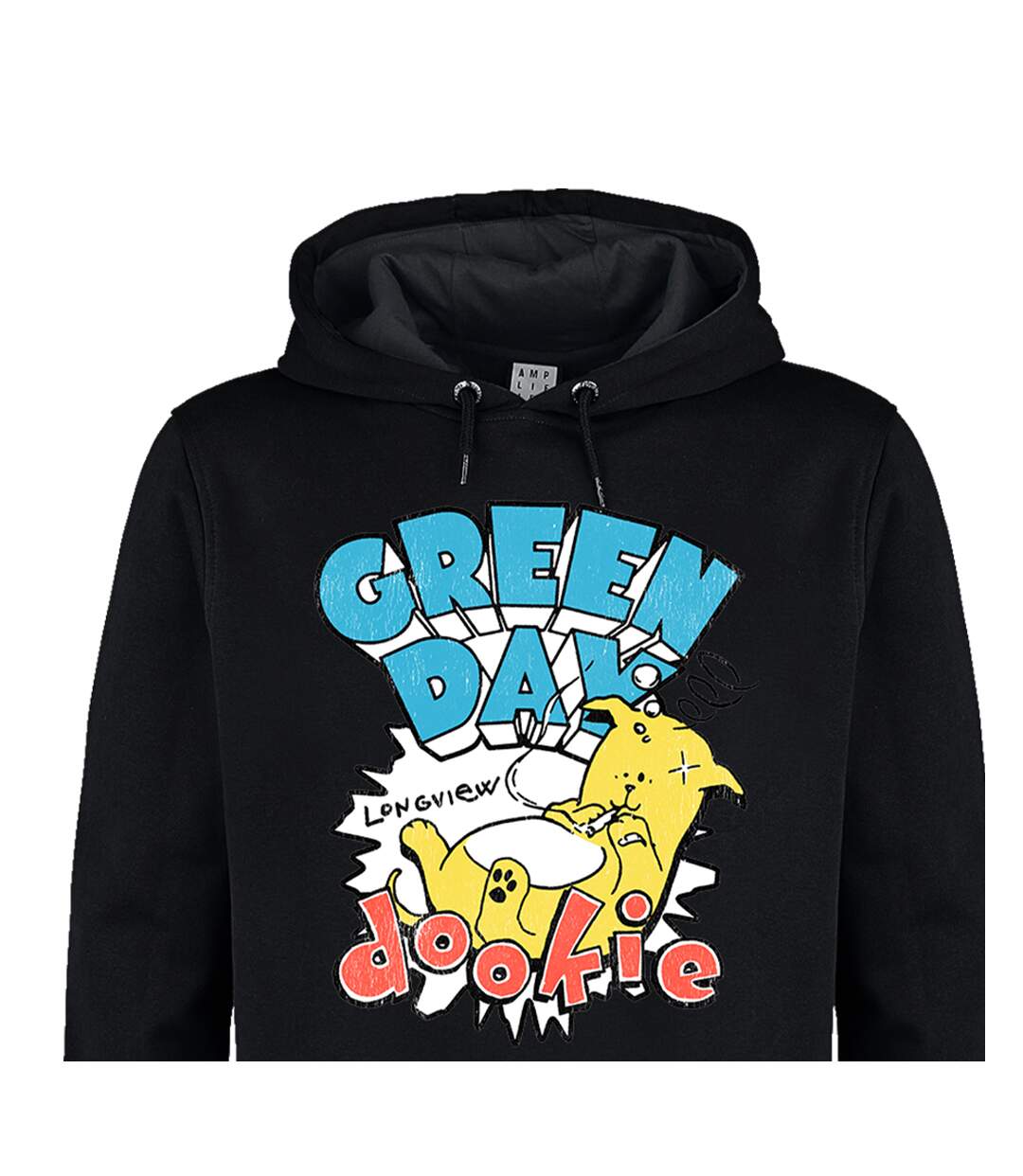 Sweat à capuche dookie longview adulte noir Amplified