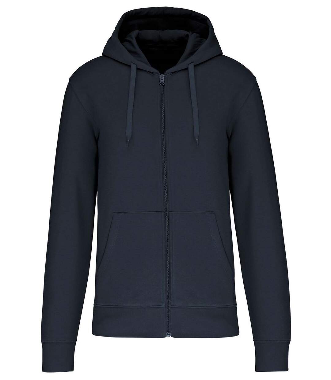 Veste à capuche zippé écoresponsable - homme - K4030 - bleu marine