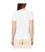 Lot De 2  T-shirts Motif/style Petit Logo Femme Blanc Champion-3