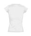 T-shirt manches courtes moon femme blanc SOLS-2