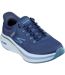 Womens/ladies Go Run Elevate 2.0 Banyan Trainers Navy Teal Skechers-1
