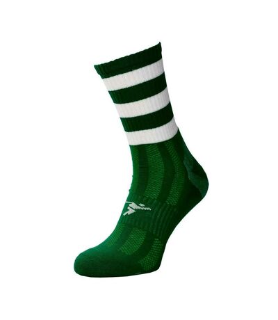 Precision - Chaussettes de football PRO - Adulte (Vert / blanc) - UTRD181