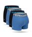 Quiksilver – Pack 4 Boxers Homme Confort Coton Stretch-4