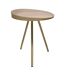 Table basse fait main en fer motif contemporain EDI