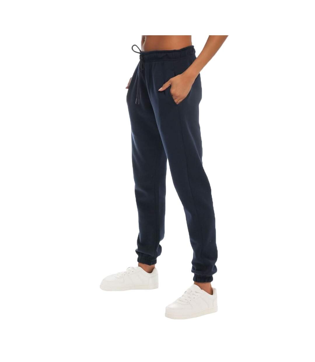 Pantalon de jogging femme bleu marine Light And Shade-4