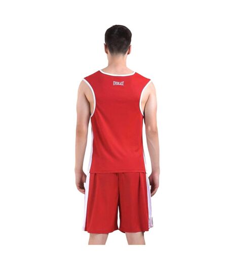 Débardeur De Boxe Homme Rouge Blanc Everlast