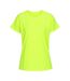 Stedman Womens/Ladies Raglan Mesh T-Shirt (Cyber Yellow)