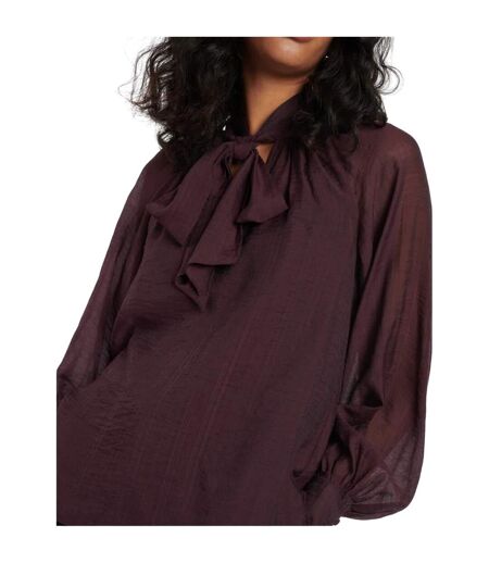 Blouse Manches Bouffantes Femme Rouge Nobody´s Child