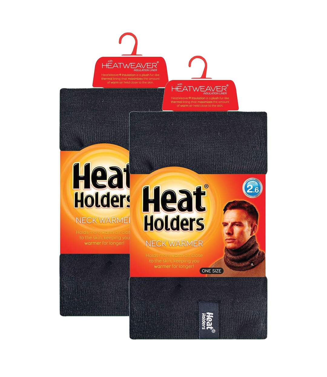 2 Pack Mens Thermal Winter Neck Warmer-2