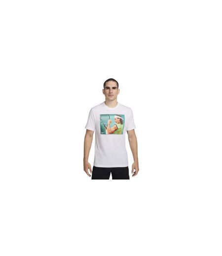 T-shirt Motif/style Imprimé Graphique Rafa Homme Blanc Nike