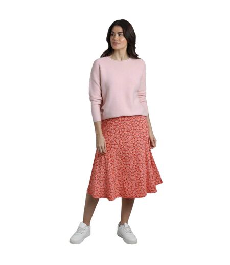 Jupe Mi-longue Romaro Femme Rouge Weird Fish