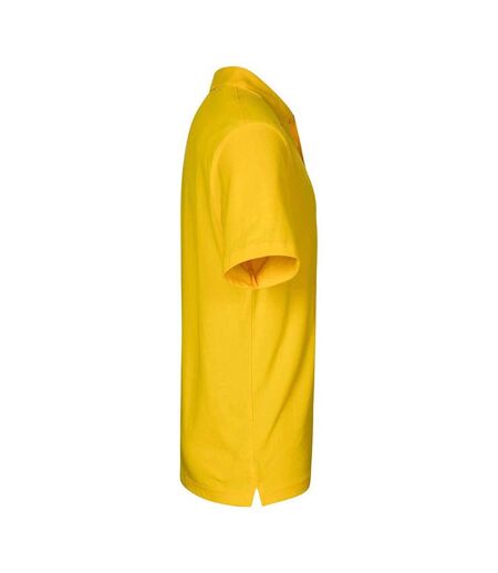 Polo Superior Homme Jaune Or Promodoro