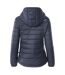 Doudoune Motif/style Matelassé Nahia Femme Bleu Marine Foncé Hi-Tec-2