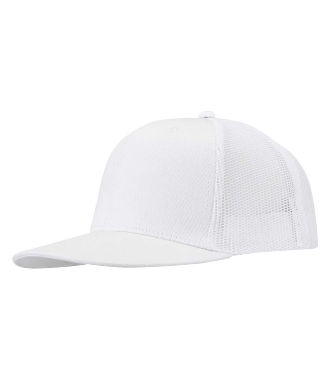 Unisex Adult Drift 6 Panel Snapback Cap White Elevate-4