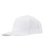 Unisex Adult Drift 6 Panel Snapback Cap White Elevate-4