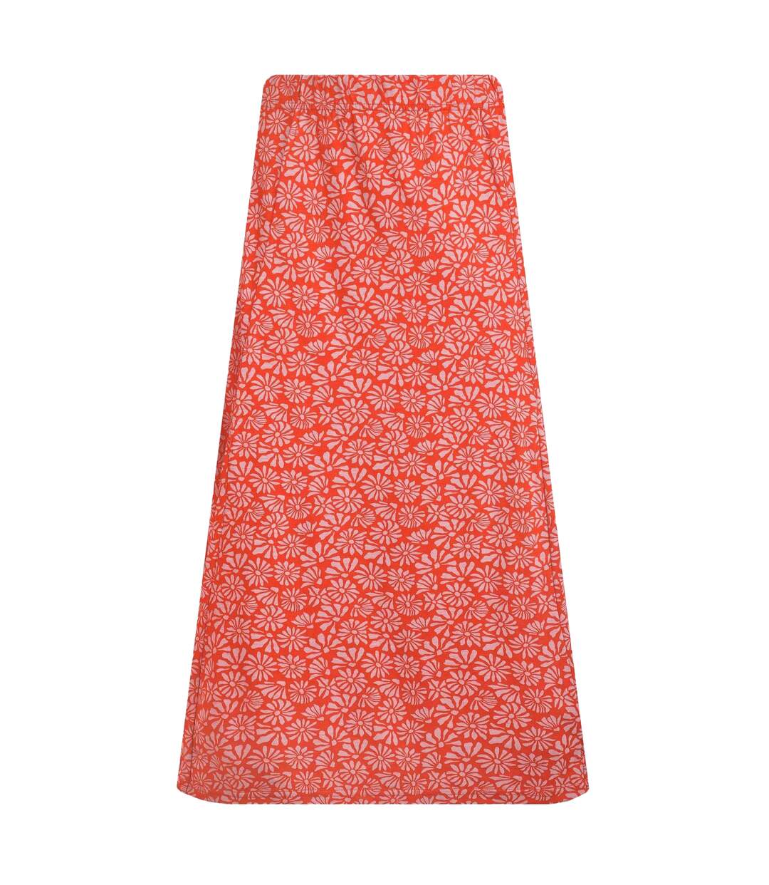 Jupe Mi-longue Romaro Femme Rouge Weird Fish-1