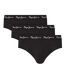 x3 slips noir homme pepe jeans pmu-1