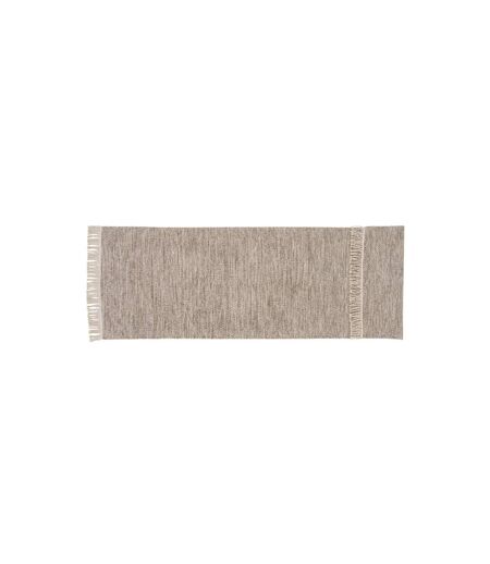 Tapis Design en Laine Cyrus 80x250cm Beige