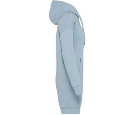 Robe sweat à capuche - Femme - PAT5005 - bleu aquamarine