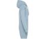 Robe sweat à capuche - Femme - PAT5005 - bleu aquamarine-2