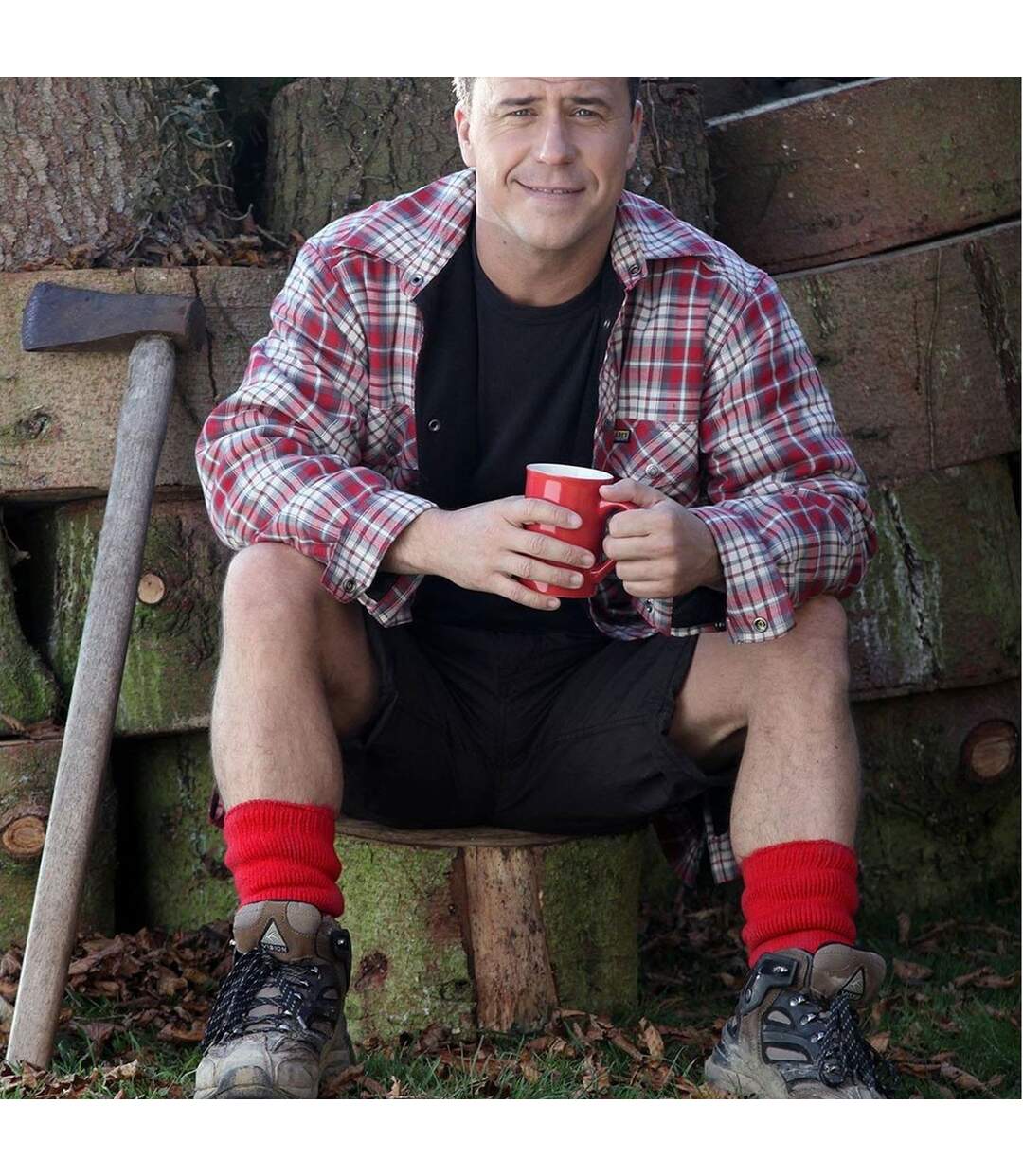 Mens 2 Pack Original Thermal Brushing Socks-3