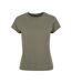 T-shirt Femme Olive Build Your Brand-1