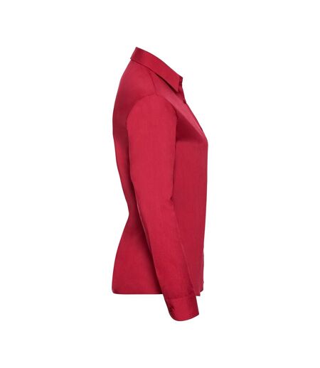 Chemisier Classic Femme Rouge Classique Russell Collection