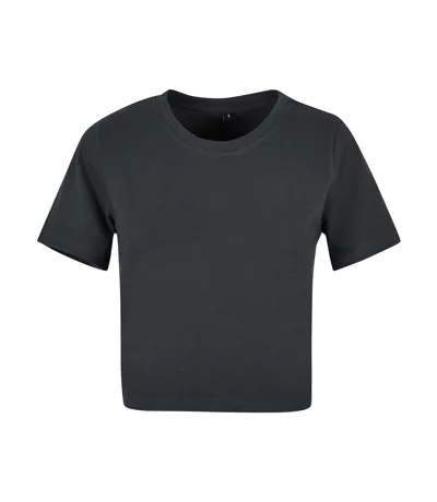 T-shirt Court Femme Anthracite New Morning Studios