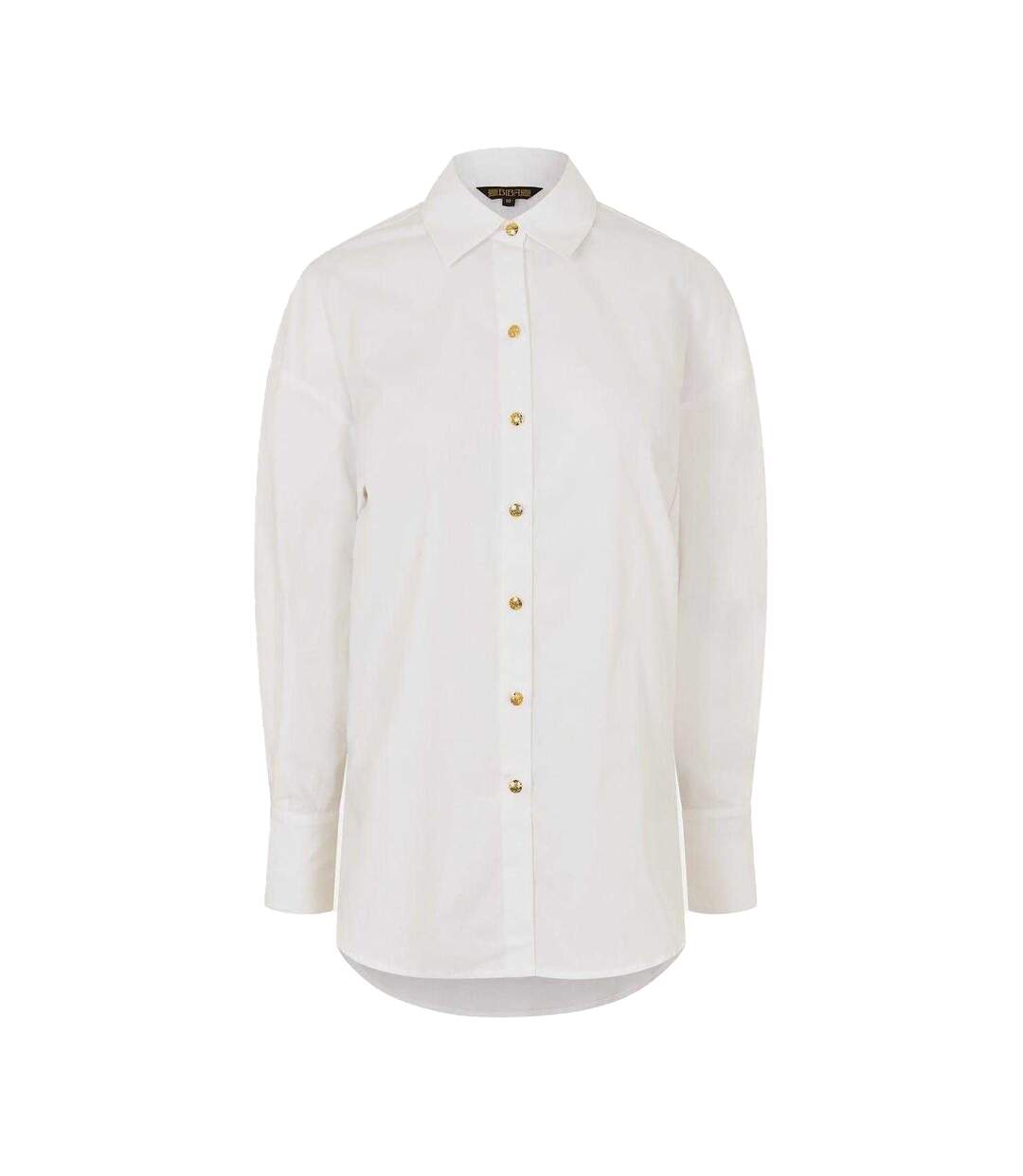 Chemise Manches Longues Motif/style Marque Femme Blanc Biba-1