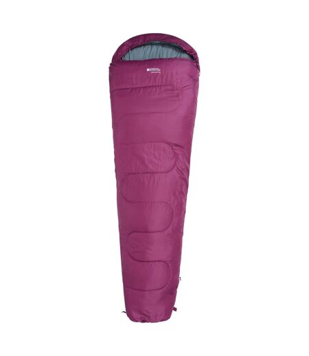 Unisex Adult Basecamp 250 Summer Mummy Sleeping Bag One Size Berry Mountain Warehouse