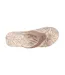 Mens Jekyl Leaves Flip Flops Beige Animal-2