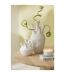 Vase Corail en Argile Seymour 29cm Blanc-5