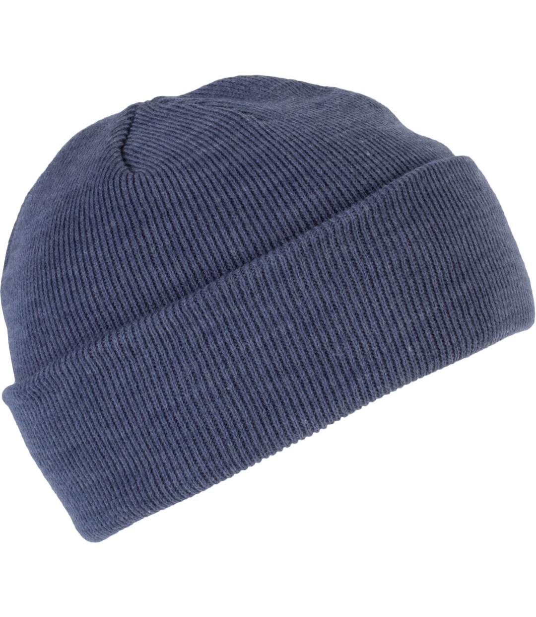 Bonnet tricoté adulte - KP031 - bleu heather-2
