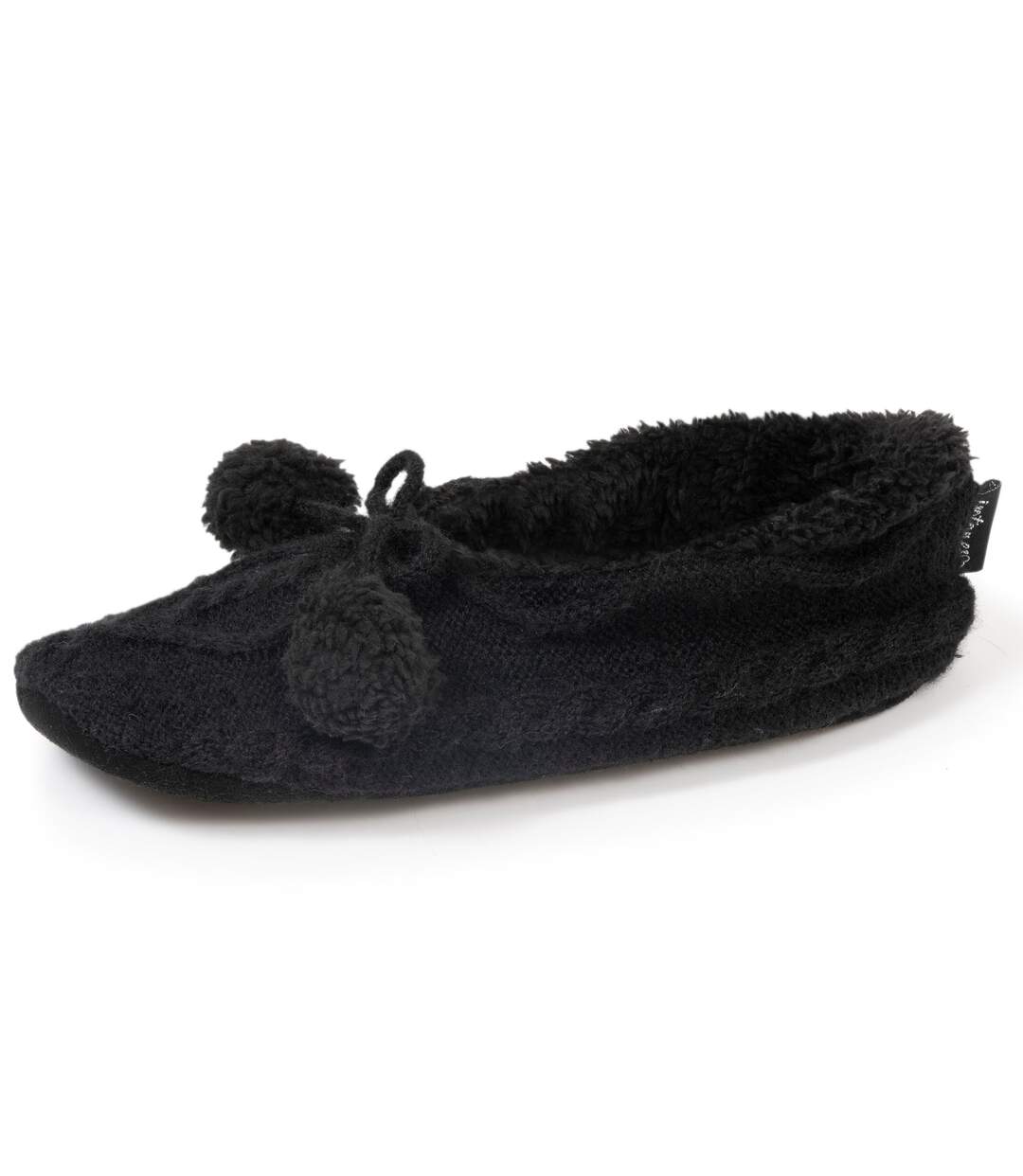 Isotoner Chaussettes d'intérieur femme fourrées, antidérapante-1