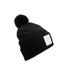 Bonnet adulte noir / blanc Beechfield