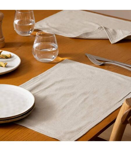 Set de Table en Lin Elina 30x45cm Gris