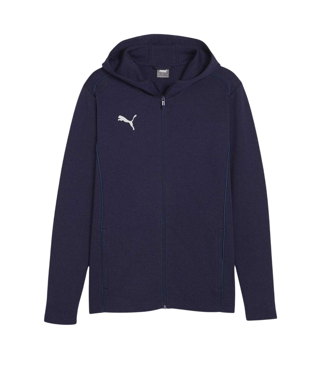 Mens Teamfinal Casuals Full Zip Hoodie Navy Puma-2