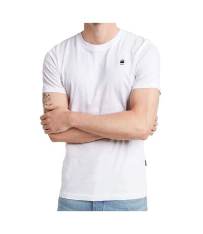 T-shirt Blanc Homme G-Star Raw D25949 - L