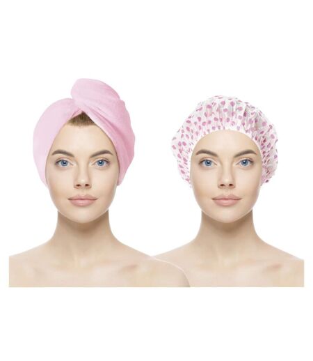 Kit Serviette & Charlotte Cheveux 60cm Rose