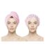 Kit Serviette & Charlotte Cheveux 60cm Rose-5