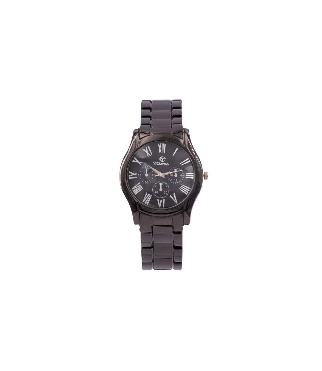 Votre Montre Tendance Homme Métal Noir CHTIME-1