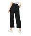 Womens/ladies 7/8 petite wide leg jeans black Principles