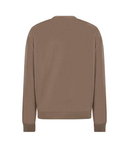 Mens Jacquard Crew Neck Sweatshirt Fawn Jack Wills